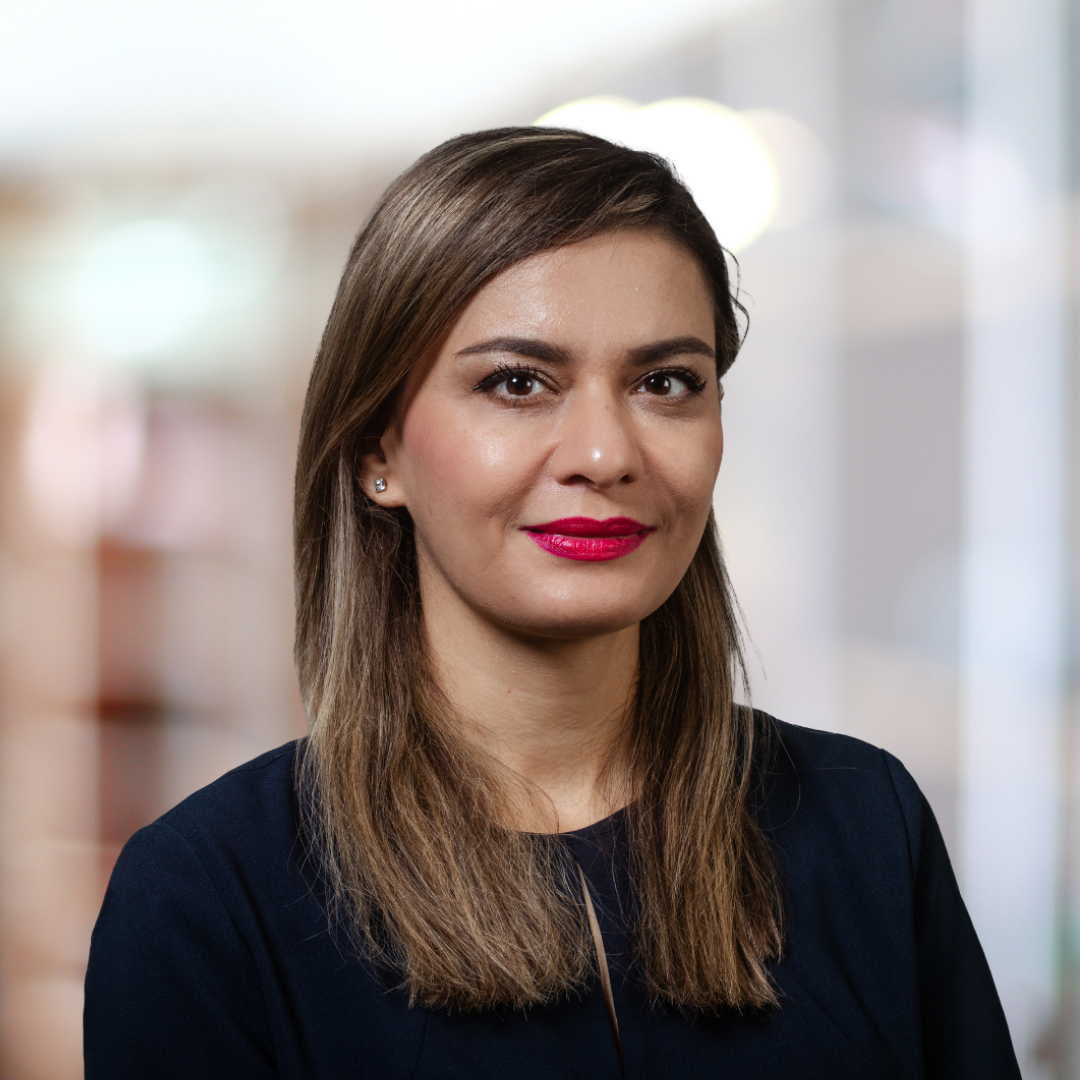 Headshot of Maryam Ghasemaghaei, a smiling woman wearing a black shirt.
